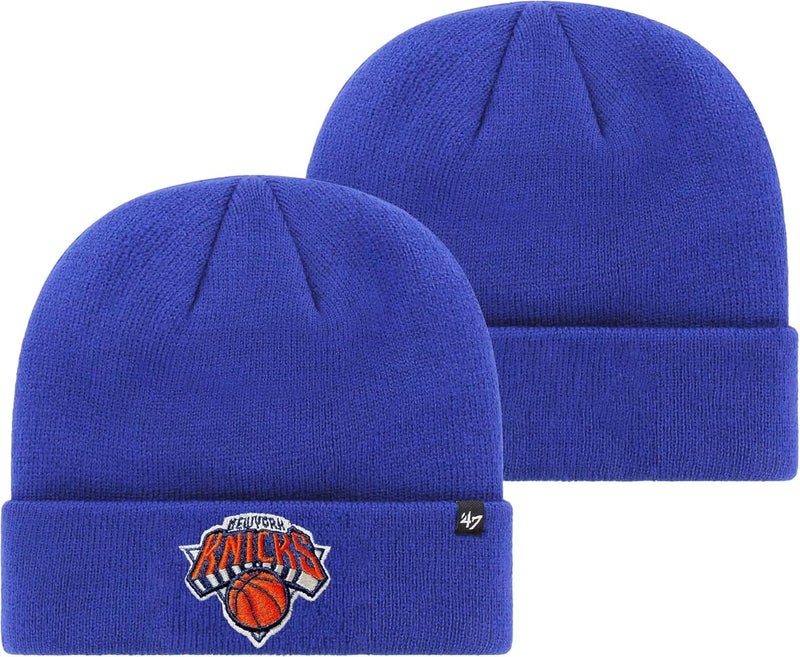 47 ' MLB Unisex-Adult Primary Logo Cuffed Knit Primary Logo Team Color Beanie Hat Cold Weather Hat, One Size - Image 1